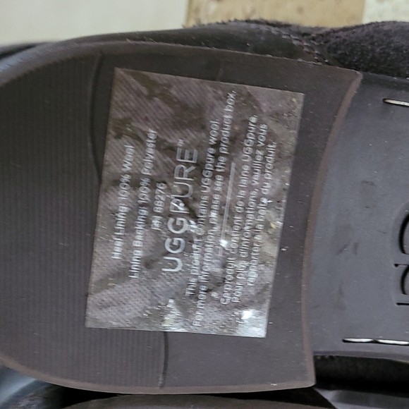 Ugg Men's Lancing Stout distressed suede full grain leather brown boots.… - Picture 6 of 11